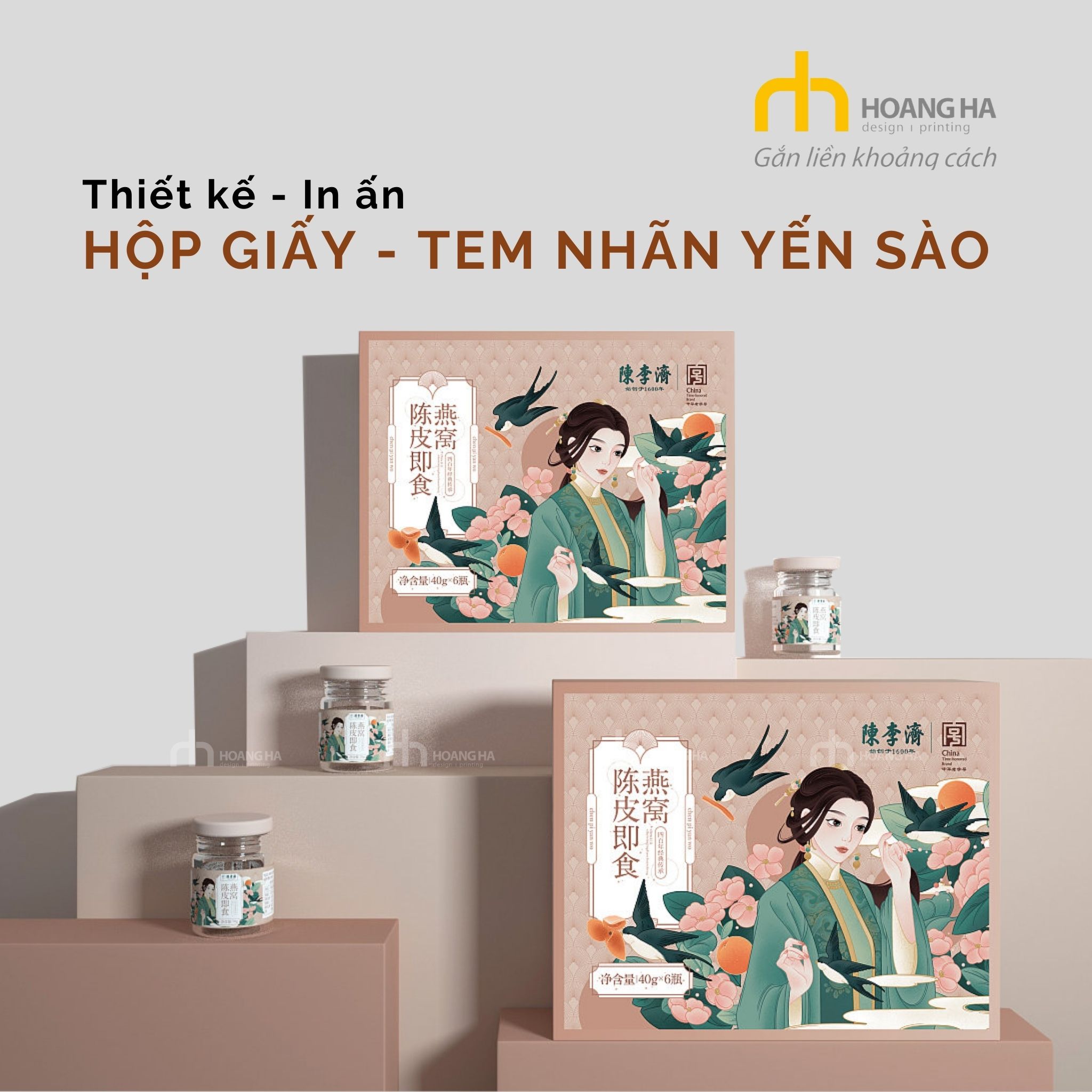 Vì sao thiết kế bao bì hộp yến sào nên được chú trọng?